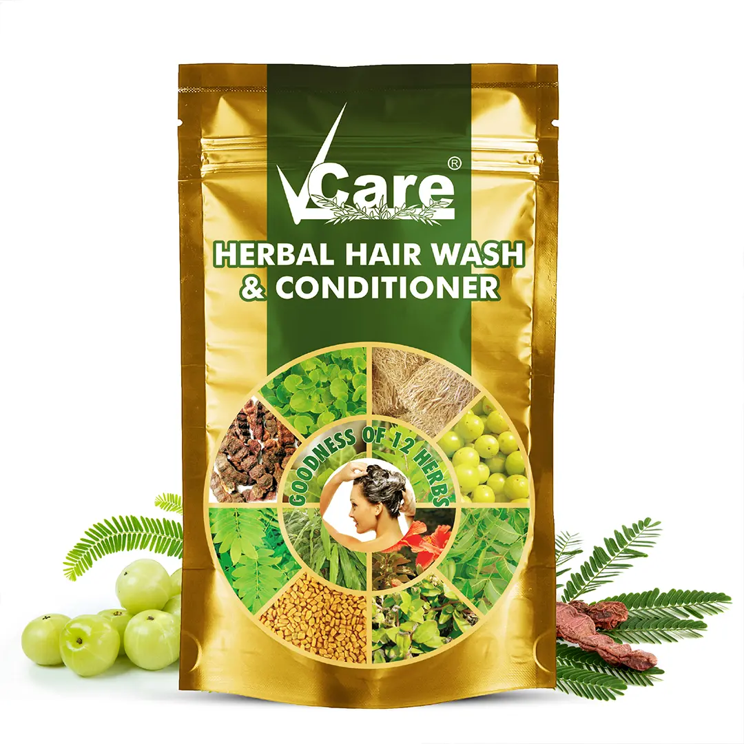 2-in-1 Herbal Hair Wash and Conditioner – Natural and Pure